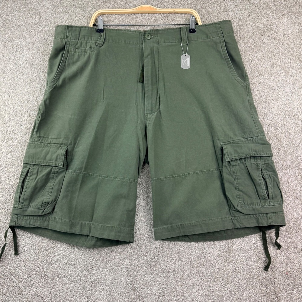 Rothco Infantry Utility Cargo Shorts Mens XXL Green Tactical Military 3641